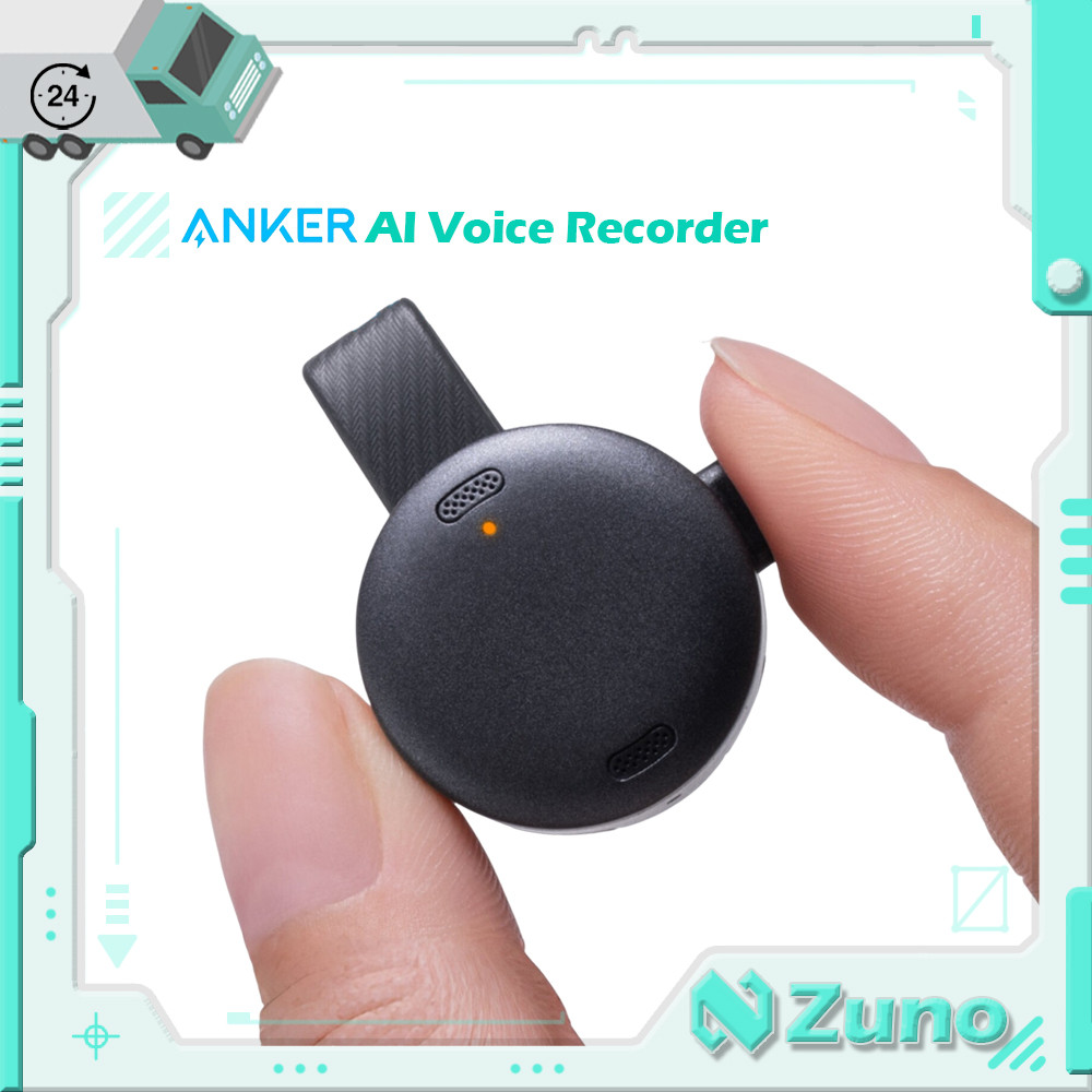 ?Zuno Choice?For Anker SoundCore Feishu AI Voice Recorder Smart Transcription Meeting Summary Long