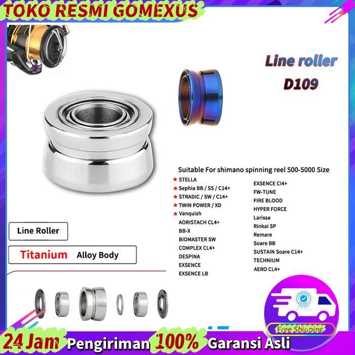 Murah Gomexus Fishing Line Roller Titanium Ball Bearings For Shimano Stella Twin Power Stradic