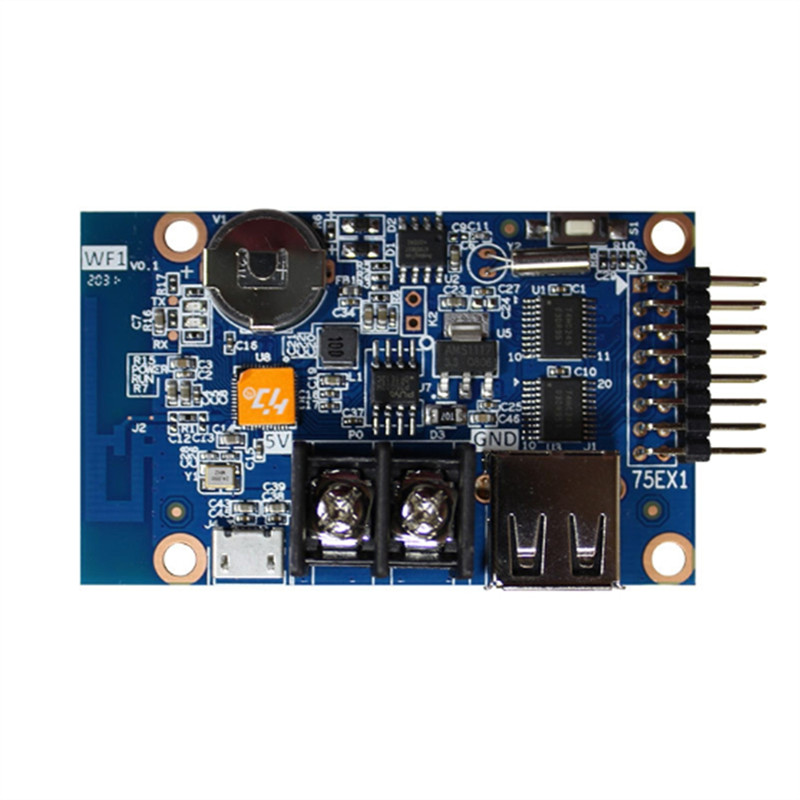 CEA Led Matrix Digital Panel Full Color Module Controller WF1 Board P3 P4 P5 P10 LED For Matrix