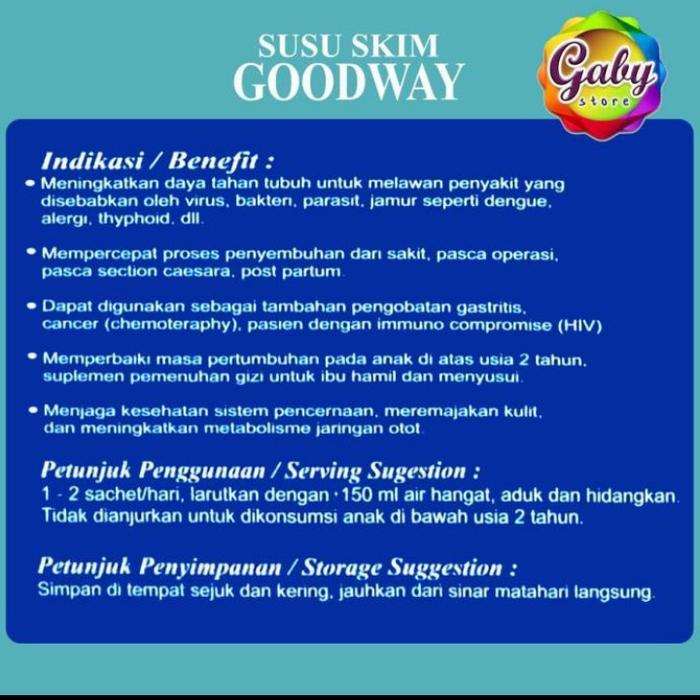 Susu Skim Goodway Original Ready Tbk