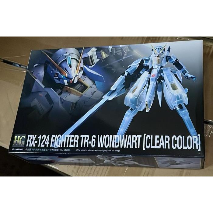 Terbatas XFS HG 1/144 RX-124 Fighter TR-6 Woundwort Clear Version