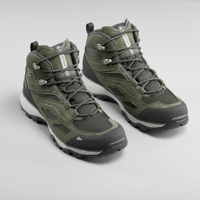 Decathlon Quechua Sepatu Gunung Pria MH100 Decathlon QUECHUA Sepatu hiking gunung tahan air pria-