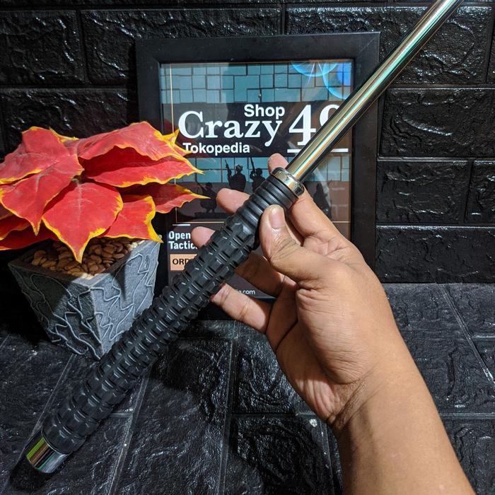 Terlaris Tactical Baton Stick 511 Tactical Series / Tongkat Baton Tactical - Silver