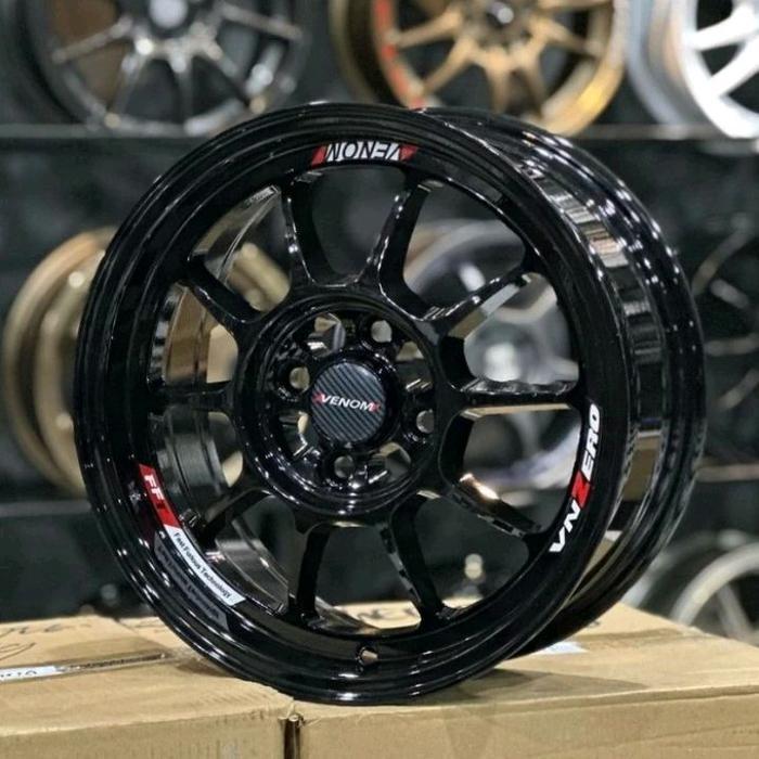 velg VENOM JF LUXURY r15 velg mobil r15 brio city jazz freed agya ayla