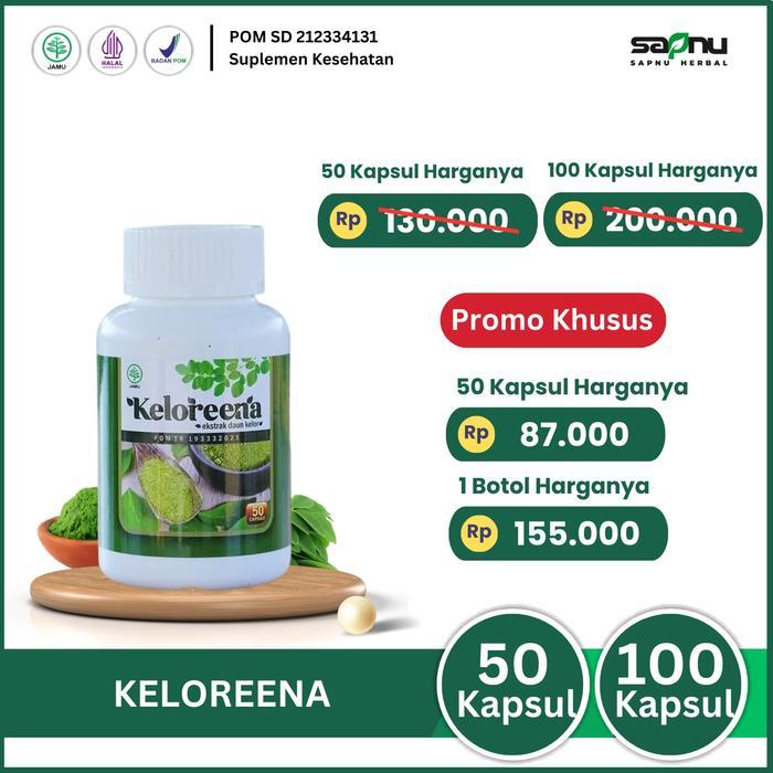 Ready Keloreena Kapsul Atasi Mata Berlemak Ptregium Kekuningan -Gratisongkir