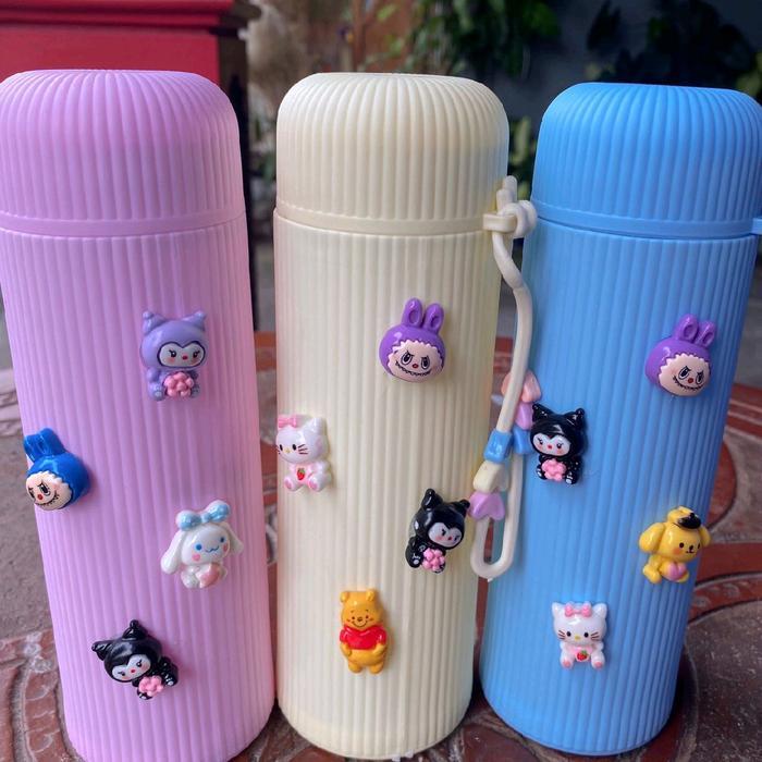 TUMBLR LABUBU LUCU TEMPAT MINUM LUCU 500ML TAHAN DINGIN