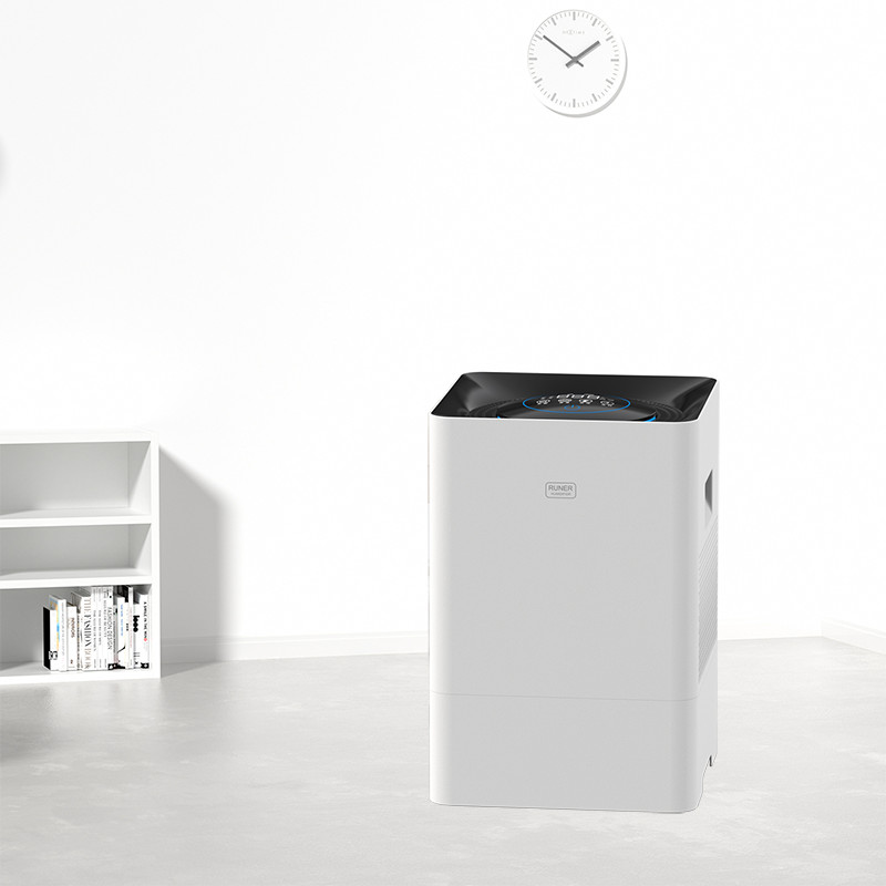 RUNAL OEM Smart Tuya Bedroom Water Based Hepa 13 Filter Air Purifier With Humidifier For House Home 