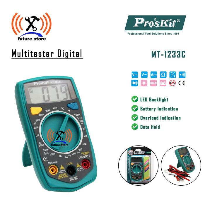 ProsKit MT-1233C Digital Multimeter
