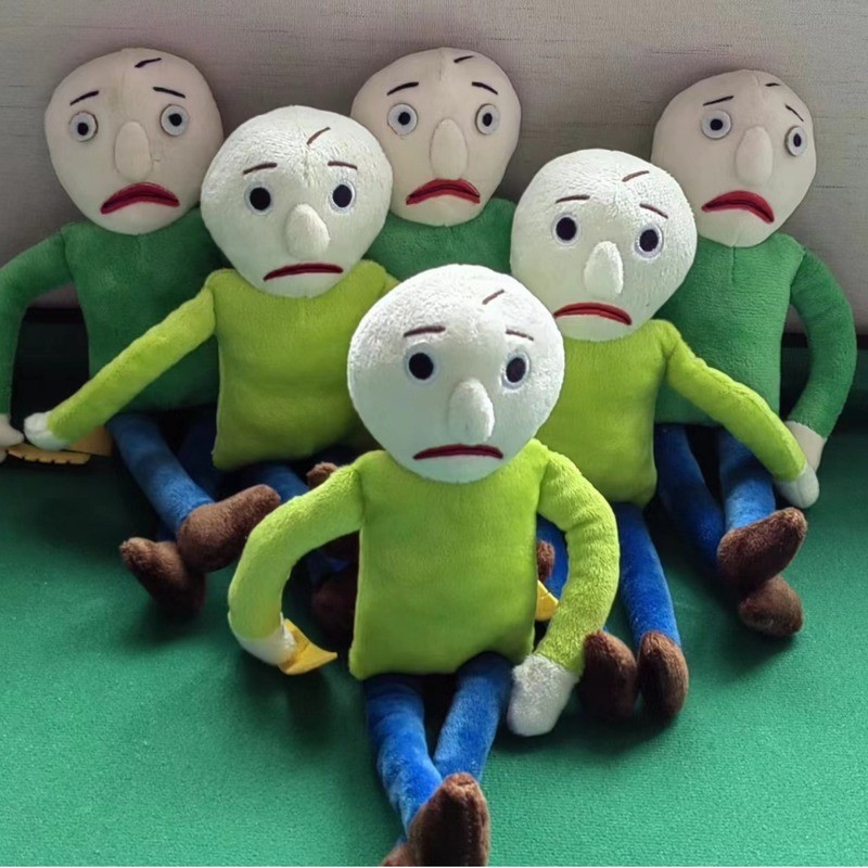 Hot Sale Anime baldi Basics Series 25cm Plush Doll Toy Cartoon Happy & Angry Version Figure Doll Kid