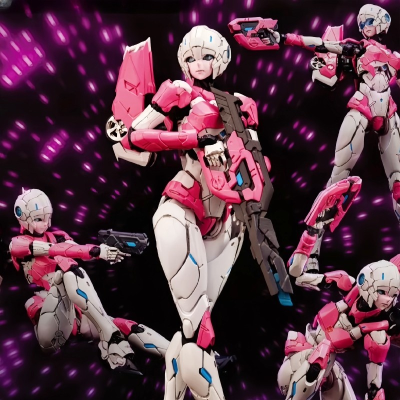 Hot Sale Md002 Furai Model Figure Arcee Anime Figures Autobot Cee Action Figurine Rooms Decoration