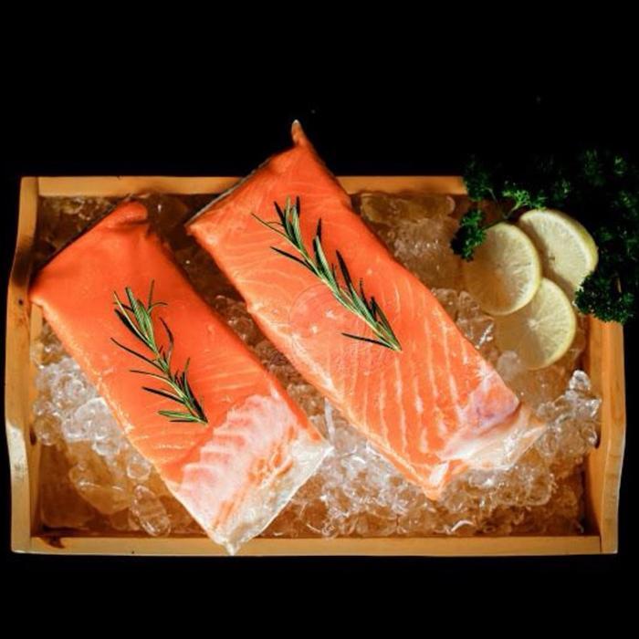 Ikan Salmon Trout Fillet Norwegian 500Gram Pasti Ori