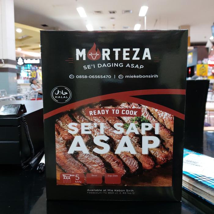 Sei Sapi Asap Morteza 225G Original Terlaris