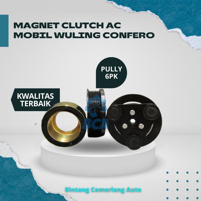 Magnet Clutch Ac Mobil Wuling Confero 6Pk
