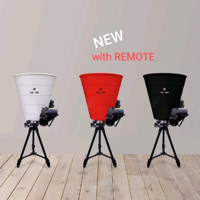 New Jw Robopong Robot Pingpong Pelontar Bola Tenis Meja Indoor Dengan Remote Control & 3 Pilihan