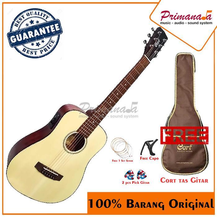 Cort AD Mini E OP Akustik Gitar 3/4 Elektrik