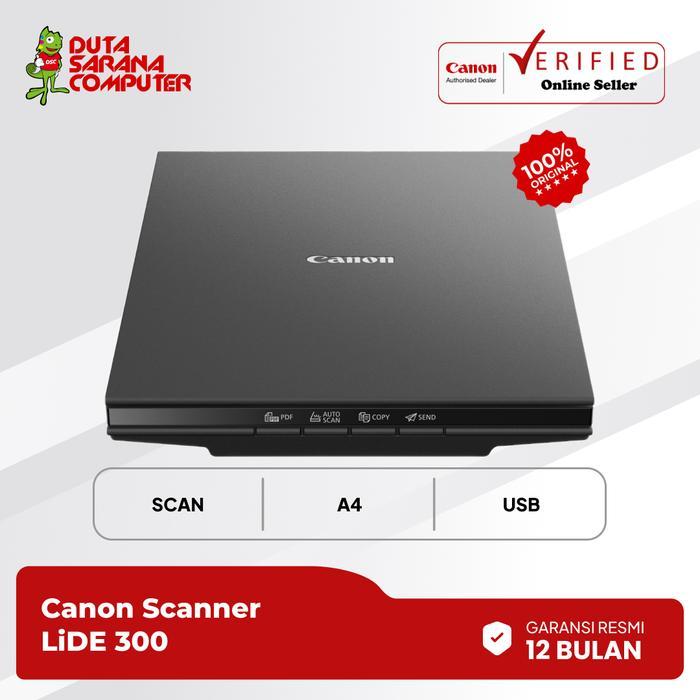 Scanner Canon LiDe 300 LIDE300 100% Original Murah Garansi Resmi