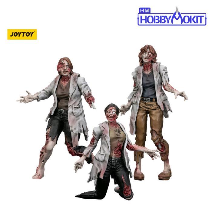 Joytoy JT01611 Dark Source Zombie Figure Scientists (Female)