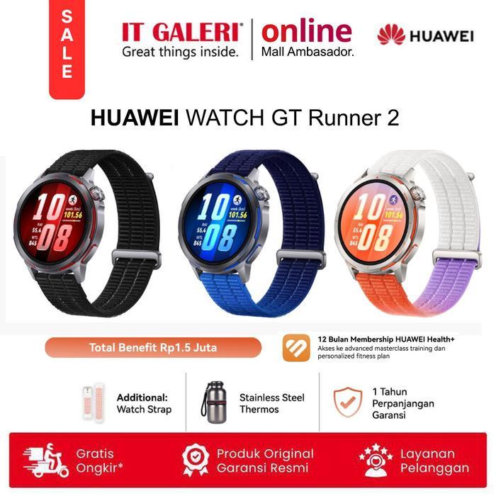 HUAWEI Watch GT Runner 2 Watch GT Runner HUAWEI ( RESMI HUAWEI INDONESIA )
