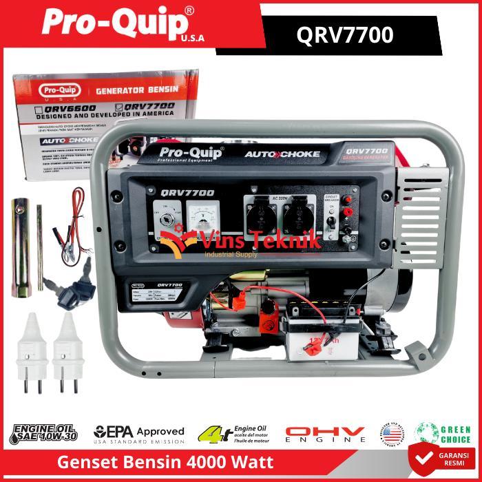 Quip QRV7700 Mesin Genset Listrik Genset Bensin Generator Genset QRV 7700