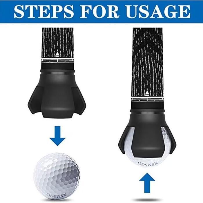 TERLARIS Golf Ball Retriever Golf Ball Picker Collector Pengambil Bola Golf Pemetik Golf Bola Tiga