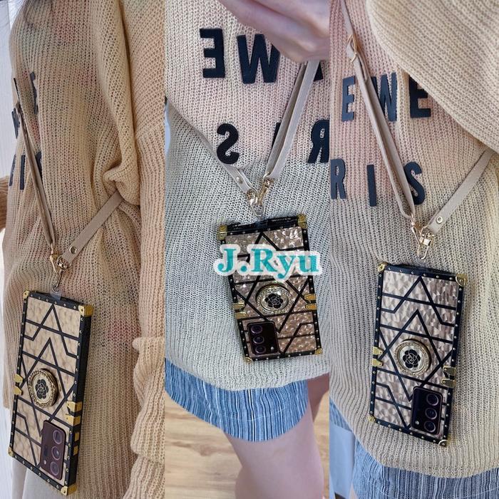 JRYU Tali gantungan Kulit Panjang import / Tali Gantungan HP / Tali Gantunga tas / sling case