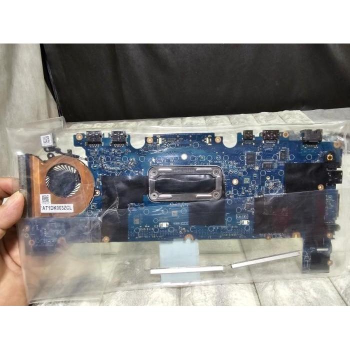MOTHERBOARD LAPTOP DELL LATITUDE E7270 CI7-6600U BEKAS COPOTAN NORMAL