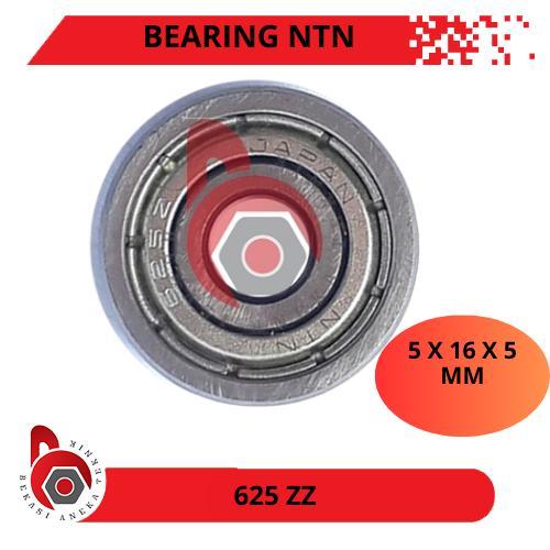 Bearing 625 Zz N*N Double Tutup Besi Bearing 625Z