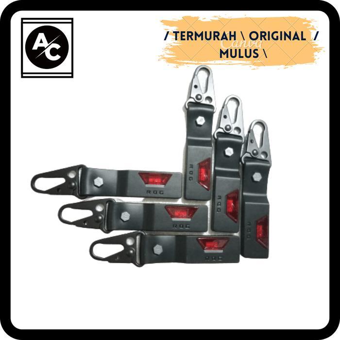 Keystone ROG Gantungan Kunci Keychain Original