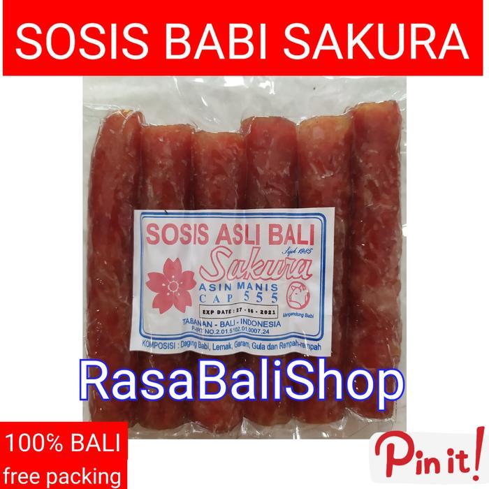 Sosis Babi Sakura Bali, Sosis Babi Manis, Lapchiong, Lapchiong Babi Best Seller