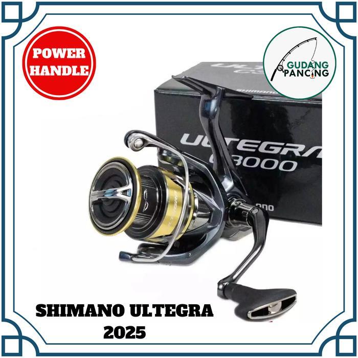 Reel Pancing Shimano ULTEGRA 2025 2500 3000 4000 5000 ORIGINAL