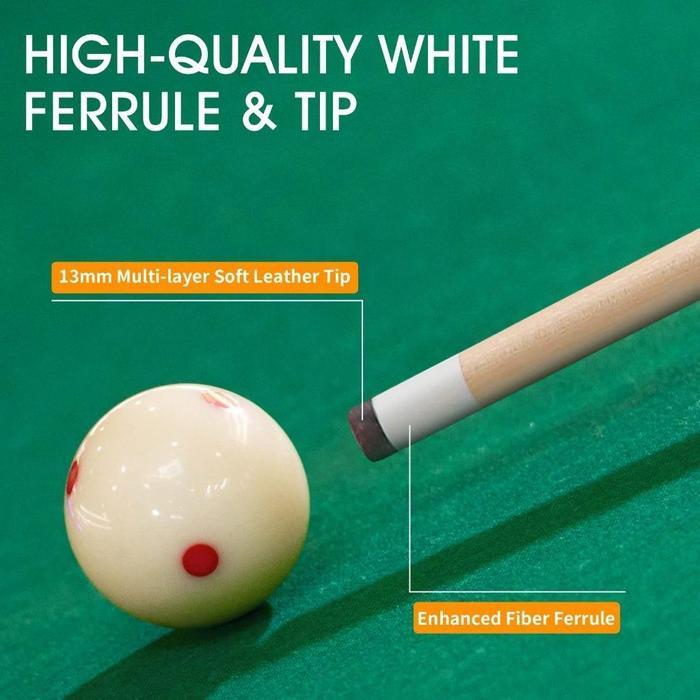 STICK BILLIARD SAMBUNG 2 STICK 12MM Cue Billiard Amerika Stik Stick Billiard 12mm Untuk Sembilan