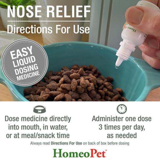 Homeopet Nose Relief Homeopathic Obat Flu Pilek Herbal Anjing Kucing #Gratisongkir