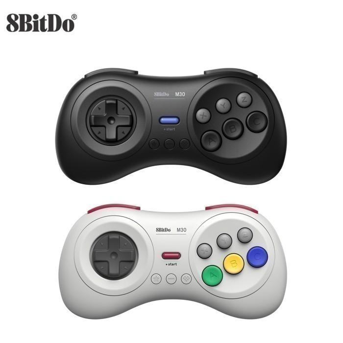 8Bitdo M30 Bluetooth Gamepad Controller 6 Button Md Style Terbaru 