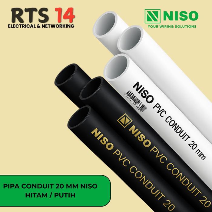 New Pipa Conduit 20 Mm Niso / Pipa Listrik Niso 20Mm