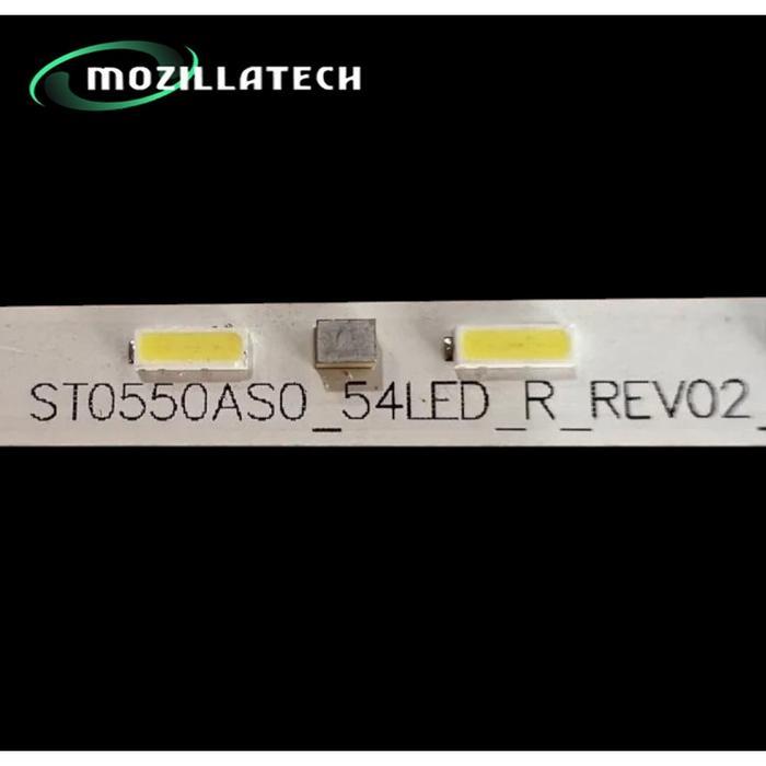 Sony Backlight TV LED KD-55X8500F 55X8500G KD-55X8500 100% Original 54LED 1LED=6V 54LED/Strip 60.5CM