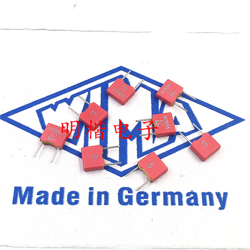 30PCS CAPACITANCE WIMA MKS2 63V 0.1UF 63V104 100NF GENERATION 100V PIN PITCH 5 MM FREE SHIPPING