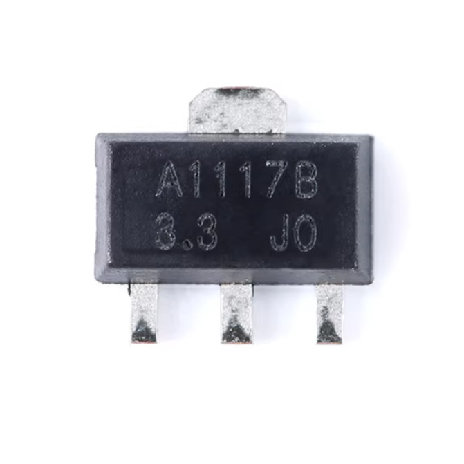 PROMO SCJA1117B-3.3-A SOT-89-3L 1A Low Dropout Linear Regulator Chip, 500PCS