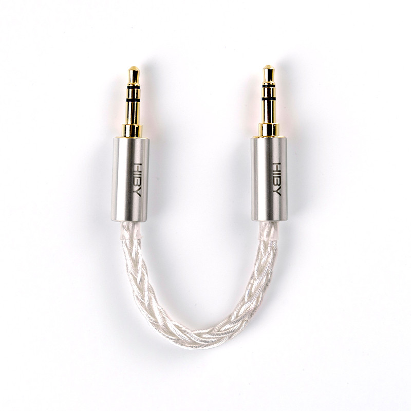 HiBy AUX HiFi Audio Cable Male Gold-plated Copper Jack 3.5mm / 4.4mm for R2 R3 R5 R6 R8 MP3 Music