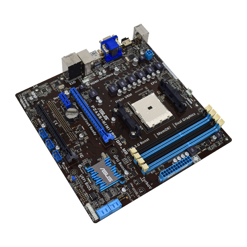 ASUS F2A55-M Motherboard F2A55-M/M11BB Socket FM2 DDR3 64GB AMD A55 support A4-5300 A8-6500B A4-7300