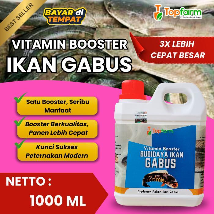 Sale- Vitamin Untuk Ternak Ikan Gabus / Booster Perangsang Masa Pertumbuhan Ikan Gabus / Vitamin