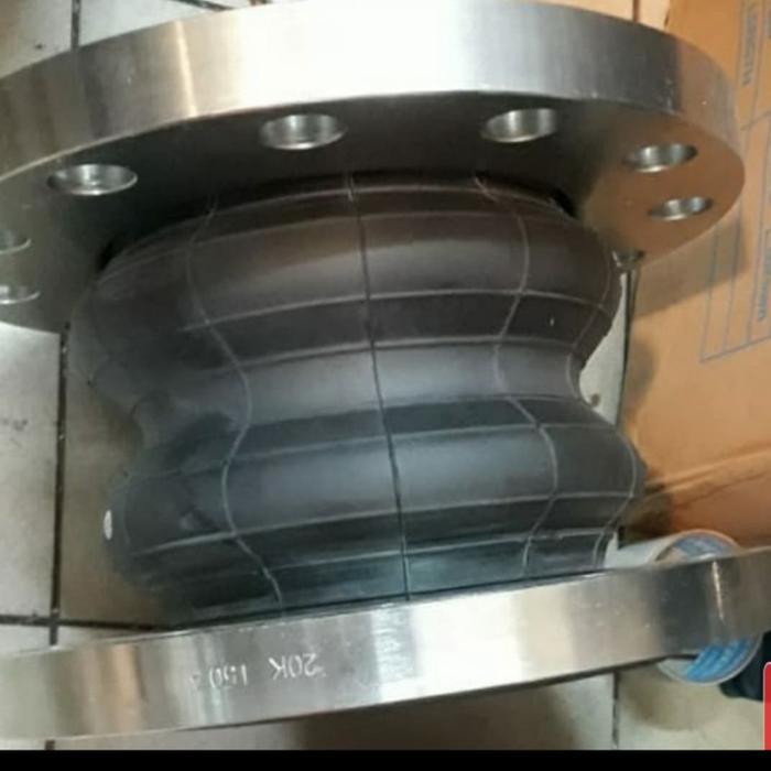 Flexible Rubber Joint Twinflex Jis 20k Tozen 4" inch DN100