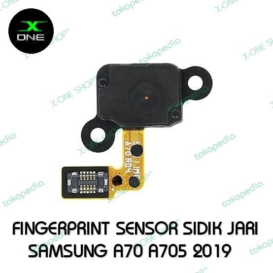 Fleksibel fingerprint sensor sidik jari Samsung A70 A705 2019 Original *