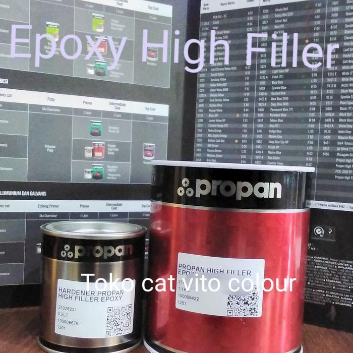 Epoxy propan high filler white