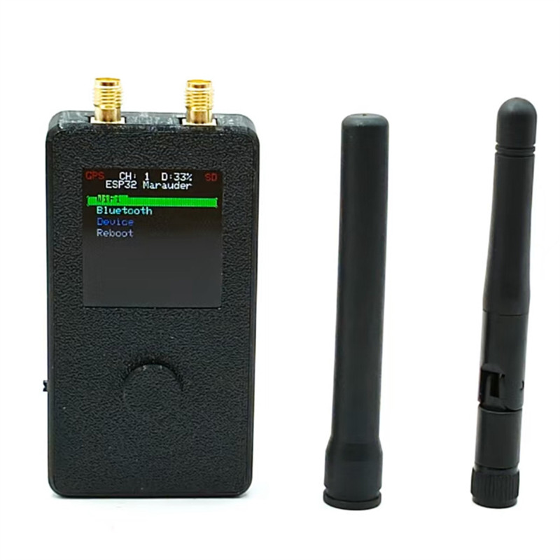 Mar-X-Auder Mini ESP32 Marauder Device Wi-Fi Bluetooth Offensive And Defensive Tools Enable Secure&