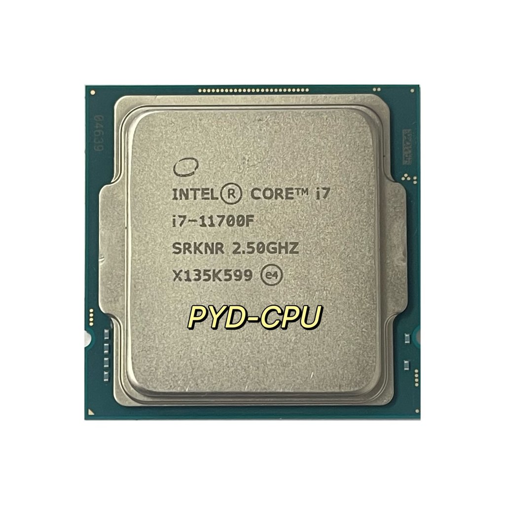 Core i7 11700F Intel i7-11700F Used 2.5GHz Eight-Core 16-Thread CPU Processor L3=16MB 65W LGA 1200