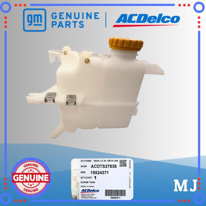 ORIGINAL GM ACDELCO Tabung Reservoir Air Radiator Plus Tutup Cap CHEVROLET CAPTIVA NFL NON FACELIFT