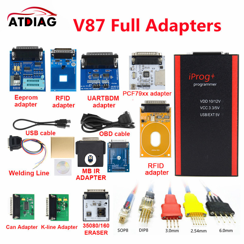 TERBARU Best Quality Iprog+ Key Programmer Support IMMO + Reset Iprog Pro Till 2019 Replace Carprog