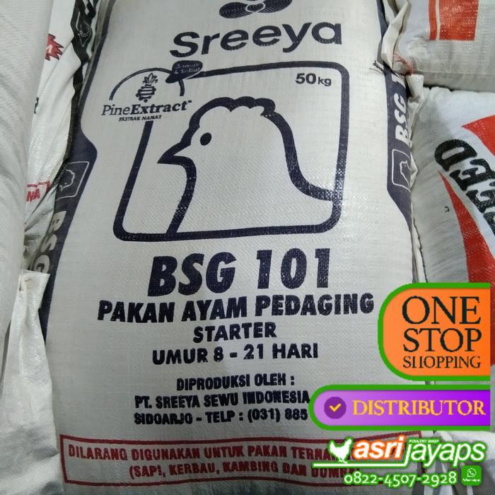 Makanan Voer/Pur Ayam Kecil Buras BSG-101 500 gr Sreeya