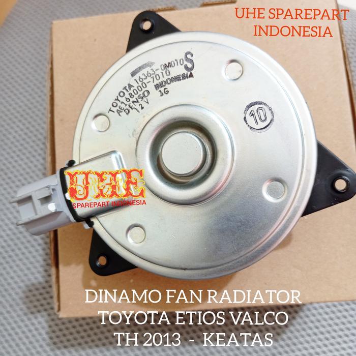 Dinamo Extra Fan Radiator Toyota Etios Valco Fen Radiator Mobil Ori