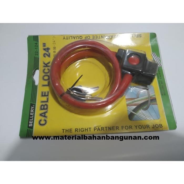 Pengaman Motor Parkir Pelindung Anti Maling Gembok Motor Sellery Depok